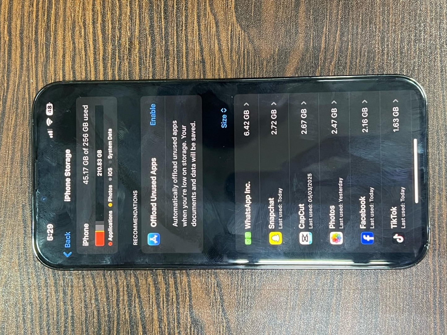 iPhone 13 Pro Max (256GB) – 10/10 Condition, Premium Display & Long Battery Life - Aarishelectronics